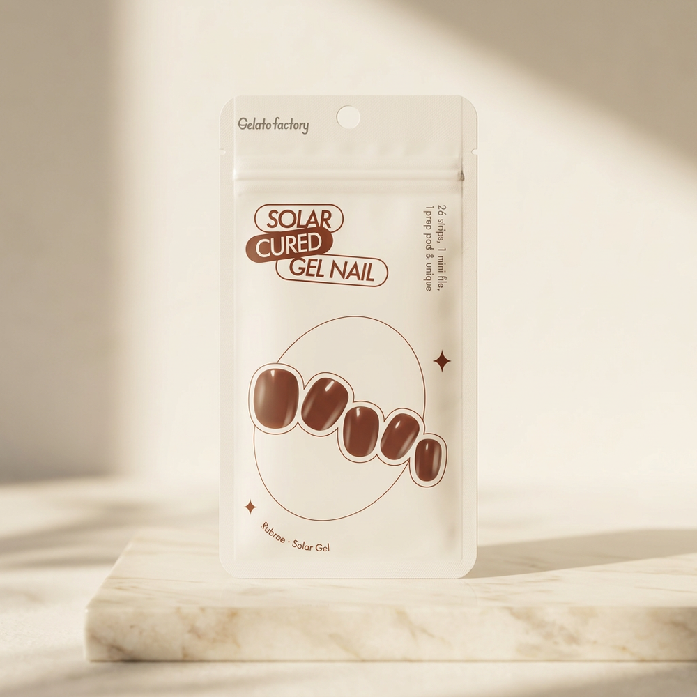 Rubrae Solar Gel - الكيس الأصلي Solar Cured Gel Nail